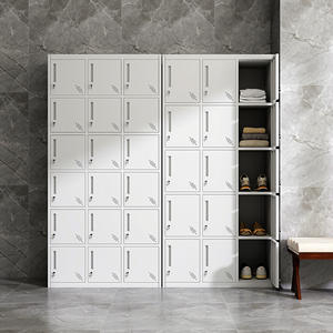 خزائن فولاذية طويلة من هومنيتشر، خزانة تخزين معدنية للصالات الرياضية والمدارس والمكاتب - Product Image 4