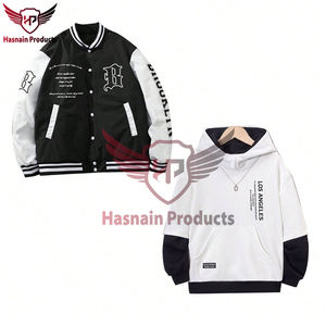 Haute qualité personnalisé brodé laine corps Baseball uniforme veste Streetwear vêtements Stand Hip Hop Letterman Varsity vestes - Product Image 2