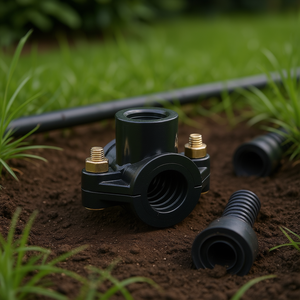 Claber RAINJET 90276 Juego de Soportes para Aspersores Subterráneos, 2 Piezas (para Tubería de 1 Pulgada), Accesorios y Suministros para Riego por Goteo - Product Image 3