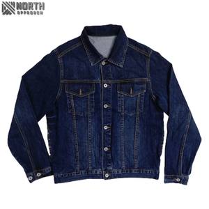 High Street Fashion Custom Men's Varsity Jackets Cortavientos de mezclilla de alta calidad en tres colores Sherpa Fabric - Product Image 3