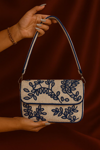 Bolsos de mano de lujo con cuentas para la noche, bolsos de hombro con bordado de cuentas, bolso personalizado hecho en India. - Product Image 5