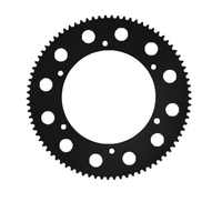 Pignon de chaîne à rouleaux 219 certifié ISO, dents moulées de précision, trempées haute fréquence, haute qualité pour la course tout-terrain longue distance
