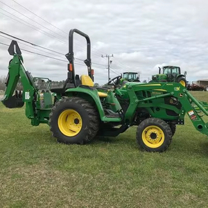 Tractor agrícola barato al por mayor John Deer disponible tractores usados a la venta con cargador frontal y retroexcavadora - Product Image 6