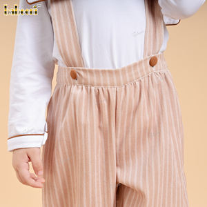 Babeeni Boys Long-Sleeve Owl Embroidered Casual Clothing Set-100% Cotton OEKO-<b>TEX</b> Certified-BC1430 - Product Image 5