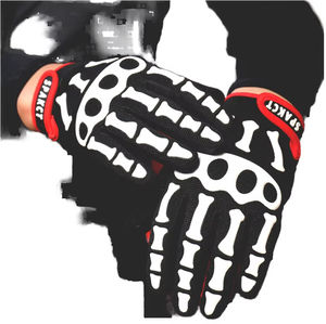 Equestrian Horse Riding Leather Full Finger Gloves Durable Non <b>Slip</b> Grip Breathable Comfortable Training Competition Daily - Product Image 3