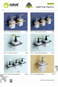 Distributeur de savon liquide Jagura en acier inoxydable de qualité supérieure mural rechargeable salle de bain bouteille de lavage des mains conteneur - Product Image 2