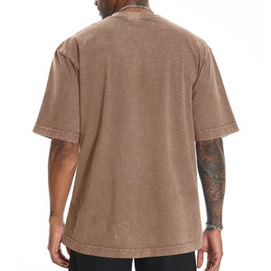 Meilleur T-shirt unisexe délavé à l'acide tie-dye de haute qualité, élégant, décontracté et oversize pour homme - Product Image 2