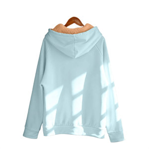 Wholesale New Fashion Winter Men's Regular Fit Fleece <b>Hoodies</b> <b>Plain</b> Dyed Breathable Cotton Blended Customized Logo <b>Hoodies</b> - Product Image 6