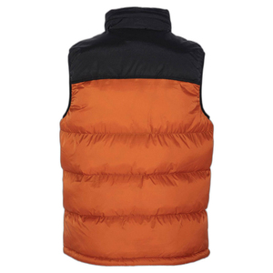 2025 último diseño Unisex Multi colores chalecos acolchados chaquetas sin mangas bordado Stand Collar Zip up Puffer chaleco deportivo - Product Image 4