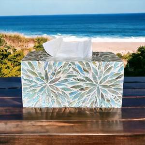 Boîte à mouchoirs en noyer de luxe | Porte-papier en bois pour salle de bain et salon | Mallette de rangement de bureau moderne | Organisateur de décoration intérieure - Product Image 2