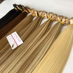 Cinta de alta calidad en extensiones de cabello humano Precio al por mayor Cutícula completa alineada de donantes vietnamitas para salón - Product Image 3