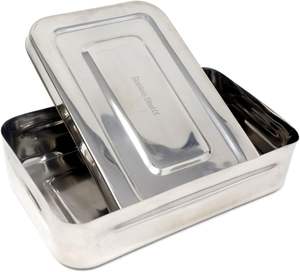 Caja de instrumentos quirúrgicos dentales perforados de acero inoxidable manual para uso clínico de esterilizador médico - Product Image 1