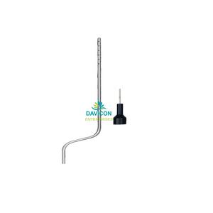 High Quality Stainless Steel Spiral <b>Port</b> Tommey <b>Hub</b> 60cc General Suction Cannula - Product Image 5