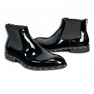 รองเท้าบูทหนังฟรอสต์แฟชั่นทรงกลางน่อง พร้อมหัวเข็มขัด ดีไซน์น้ำหนักเบา เหมาะสำหรับใส่ในฤดูหนาวและเป็นรองเท้าสำหรับงานปาร์ตี้ - Product Image 5