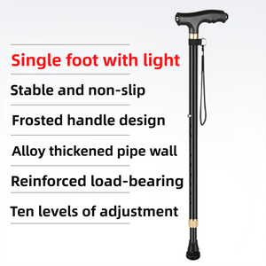 Cómodo bastón antideslizante para ancianos con diseño especial ligero para ejercicio y seguridad de Rehabilitación primero - Product Image 2