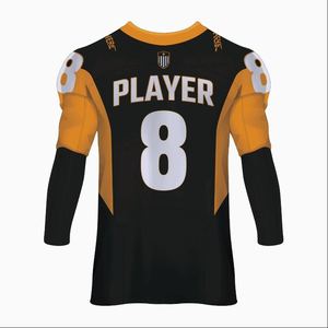 Maillot de football américain par sublimation respirant vente en gros usine personnalisée Oem Odm haute performance pour les clubs et les sports - Product Image 3
