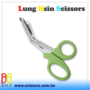 Ciseaux de traumatologie en acier inoxydable de 7.5 pouces fabriqués à la main à Taiwan - Product Image 2