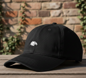 Gorra de Béisbol de Felpa Negra Personalizada |   Gorro de Tela Ajustable de Algodón para las Cuatro Estaciones, para Hombre y Mujer - Product Image 1