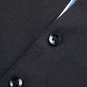 T-shirt polo à séchage rapide pour homme Style unique Vêtements d'extérieur en polyester/coton de 260 grammes Vente en ligne - Product Image 6