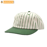 Gorra de Béisbol Deportiva de 6 Paneles de Alta Calidad OEM de SAMAVIA, Visera Curva, Bordado 3D Personalizado, Estilo Hip Hop, Lona, para Fiestas