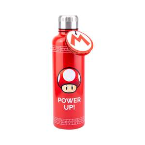 Super Mario ¡Potencia tu Poder! Botella de Agua de Acero Inoxidable, Termo para Viajes y Regalos Empresariales, Botella Térmica - Product Image 4