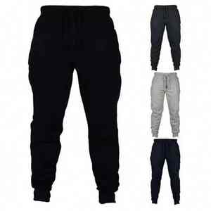 Pantalones Deportivos Casuales para Hombre, Pantalones de Chándal Ajustados, Pantalones Deportivos para Gimnasio - Product Image 2