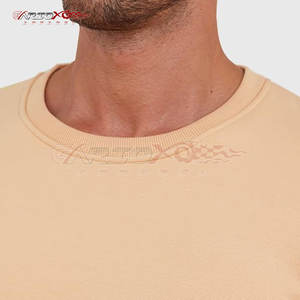 Elegante sudadera Sherpa Fleece para hombre con dobladillo acanalado y diseño de ajuste relajado Sudadera cálida Sherpa para hombre - Product Image 4