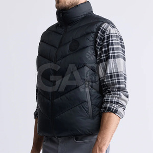 Hecho en el mejor Material Puffer Vest Etiqueta privada Oem Custom Casual Wear Puffer Vest Venta en línea 2025 - Product Image 5