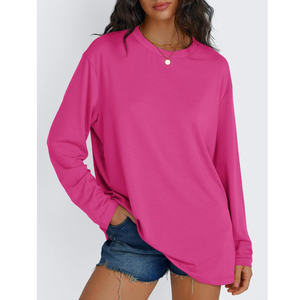 Nueva y elegante camiseta de verano para mujer, venta al por mayor, camiseta transpirable y de secado rápido para mujer con logotipo y tamaño personalizados - Product Image 1
