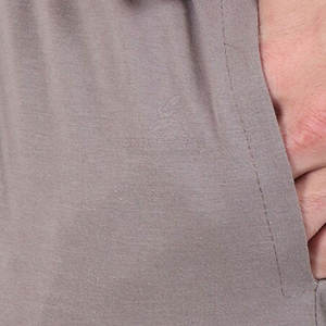 กางเกงลำลองทันสมัยพร้อมผ้าเรียบสำหรับผู้ชายกางเกงระบายอากาศได้สำหรับใส่นอกสถานที่ที่ผ่อนคลาย - Product Image 6