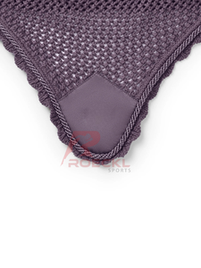 Bonnet anti-mouches au crochet léger fabriqué au Pakistan couvre-oreilles de cheval lavable et respirant accessoire équestre élégant bonnet d'oreille - Product Image 2