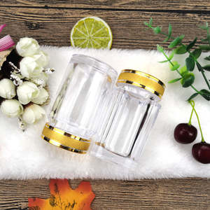 Bouteilles en plastique acrylique de haute qualité, petites, 30 ml, 55 ml, 60 ml, 65 ml, avec bouchon à vis et impression sérigraphique - Product Image 4