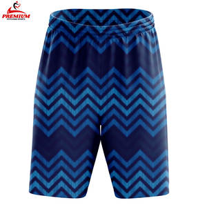 Shorts Deportivos de Malla Elástica Casuales de Poliéster para Hombre al por Mayor, Shorts con Logotipo Personalizado Impresos por Sublimación - Product Image 5