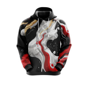 Sweat à capuche d'hiver personnalisé pour homme - Coupe ample, poids lourd, tissu en molleton 100% coton - Product Image 5