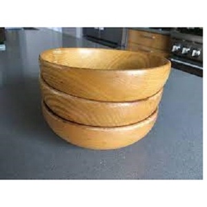 Bol à salade en bois personnalisable de la meilleure qualité Options de taille écologiques et sûres avec personnalisation du logo disponible - Product Image 3