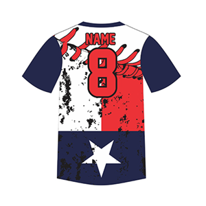 Unisex Transpirable Cuello Redondo Softball Béisbol Jersey Adultos Ropa Deportiva Personalizada Impreso Sublimado Logo Diseño 100% Poliéster - Product Image 3