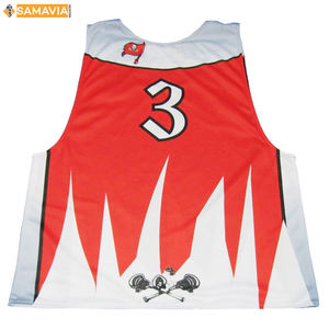 SAMAVIA Unisex personalizado Lacrosse uniforme Reversible sublimación impreso Jerseys verano ropa deportiva equipo uniforme conjunto - Product Image 6