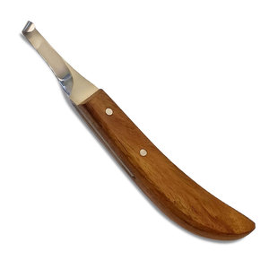 ADAN INSTRUMENTS Coltello Curvo per Zoccoli di Cavalli in Acciaio Inossidabile, Strumento Veterinario Doppio per la Cura degli Animali di Grossa Taglia - Product Image 1