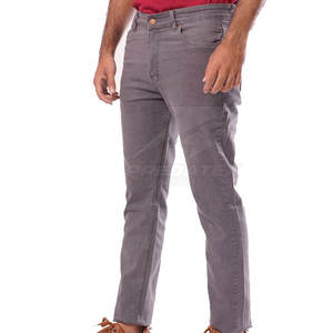 Pantalones vaqueros de pierna recta para hombre de alta calidad, pantalones casuales de algodón duradero, descuento por pedido a granel - Product Image 1