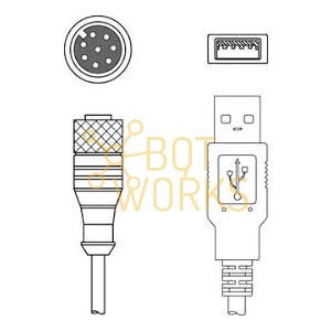 Kit Sensore Elettronico e Assemblaggio Cavi Leuze 50111227 - Product Image 1
