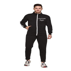 wholesale tracksuits Custom logo design men sportswear tracksuit jogger 2 piece set printed tracksuits for men - Product Image 1