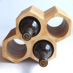 Panneaux MangoSolid sculptés à la main brun fini support de Table support debout pour bière et porte-vin meilleure vente décor à la maison - Product Image 6