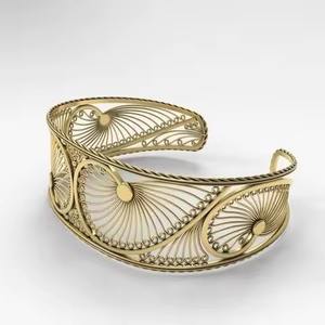 Rond de serviette en métal classique décoration de table à la main parfait pour la décoration de table de mariage et d'événement - Product Image 6