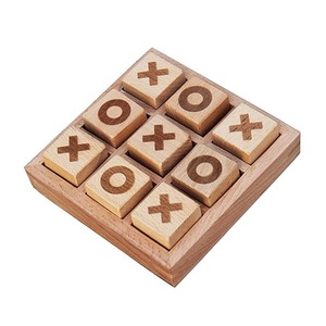 Vente directe d'usine enfants jouets éducatifs jouets en bois en gros tic tac toe - Product Image 1