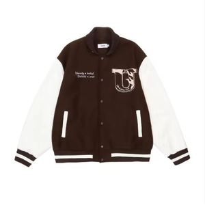 Nouvel arrivage de veste à manches longues de style universitaire manteau d'hiver vestes universitaires Letterman de baseball - Product Image 4