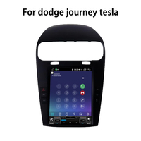Krando 9.7 "Navigation de voiture de Style Tesla pour Dodge Journey Fiat Freemont 2013 - 2016 Unité principale Android sans fil Apple Carplay 4G