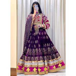 ชุดเดรสแบนจาราชนเผ่าพื้นเมืองวินเทจปักลายพลีทแฟชั่นยาวถึงพื้นแบบลำลอง - Product Image 3