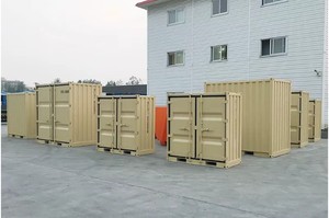 Самосборка, передвижные портативные складские блоки, съемный плоский контейнер, складные стальные конструкции, гаражный сарай - Product Image 6