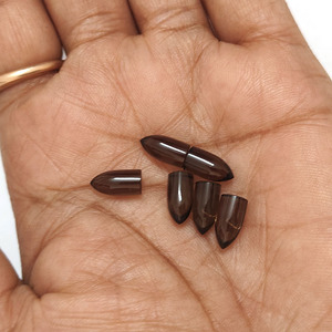 พลอยควอตซ์2.21กะรัตขนาด10x5มม. รูปทรงกระสุนเรียบการรับรอง IGI สำหรับการตั้งค่าเครื่องประดับสีน้ำตาลธรรมชาติ - Product Image 3