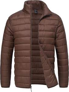 Veste matelassée légère compressible matelassée résistante à l'eau 4 poches Manteau matelassé thermique isolé pour l'hiver - Product Image 5